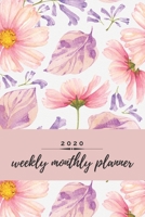 2020 Weekly Monthly Planner: Floral Weekly & Monthly Calendar for 2020 With Extra Space For Notes | Watercolor Notebook for Women | 136 pages  6x9 (Romantic Line) 1671028570 Book Cover