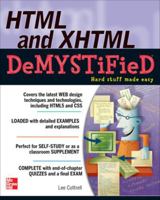 HTML & XHTML DeMYSTiFieD 0071748040 Book Cover