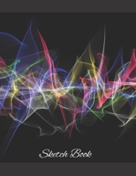 Sketch Book: Dramatic, Colorful Cover Artist's Sketchbook, 120 Large 8.5" x 11" Bordered Pages for Sketching, Drawing, Doodling and Creating your Ideas. Notebook and Sketch Pad to Draw and Create 1702095177 Book Cover