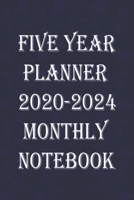 Five Year Planner 2020-2024: for recording your target, goals 120 pages 1655609173 Book Cover