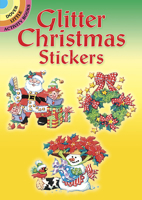 Glitter Christmas Stickers 0486456587 Book Cover