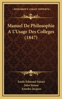 Manuel De Philosophie... 101882569X Book Cover