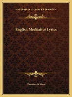 English Meditative Lyrics 1162618299 Book Cover