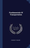 Fundamentals Of Transportation 1022585525 Book Cover