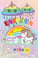 Unicorn Coloring Book for Kids: Adorable designs for boys and girls - Age 4-8 1716350921 Book Cover