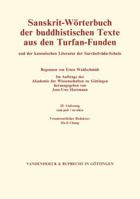 Sanskrit-Worterbuch Der Buddhistischen Texte Aus Den Turfan-Funden. Lieferung 25: Sam-Pad/Su-Sikta (25. Lfg.) 352526139X Book Cover