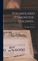 Vocabolario Italiano-piemontese... 1017844682 Book Cover