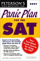 Peterson's Panic Plan for the SAT 0768908590 Book Cover