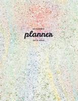 Academic Planner 2019-2020: Weekly & Monthly View Planner | Achieve Your Goals & Increase Productivity | Pink Pastel Iridescent Style (Inspired by Unicorns) 1095127160 Book Cover