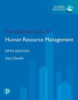 Fundamentals of Human Resource Management, Global Edition 1292261900 Book Cover