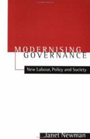 Modernizing Governance: New Labour, Policy and Society 0761969896 Book Cover