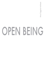 Open Being: Mino Caggiula Architects 8891633593 Book Cover