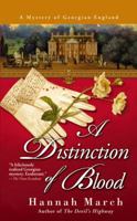 A Distinction of Blood 045121188X Book Cover