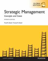 Strategic Management Concepts and Cases, Global Edition 1292016892 Book Cover