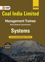 Coal India Ltd. 2019-20 : Management Trainee - Systems 9389718260 Book Cover