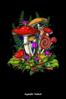 Psychedelic Notebook: Forest Magic Mushrooms Psychedelic Fungus Nature Notebook 1713243822 Book Cover