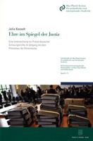 Ehre Im Spiegel Der Justiz: Eine Untersuchung Zur PRAXIS Deutscher Schwurgerichte Im Umgang Mit Dem Phanomen Ehrenmorde 3428148959 Book Cover