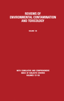 Reviews of Environmental Contamination and Toxicology 1461397650 Book Cover