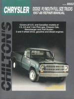 Chrysler: Full-Size Trucks 1967-88 (Chilton's Total Car Care Repair Manual) 0801990637 Book Cover
