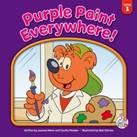 Purple Paint Everywhere! (Herbster Readers) 1503859134 Book Cover