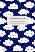 Cute Sleep Cloud Theme Wide Ruled Line Paper 1674577613 Book Cover