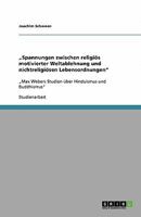 "Spannungen zwischen religi?s motivierter Weltablehnung und nichtreligi?sen Lebensordnungen 3640442687 Book Cover