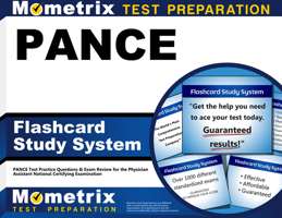 Pance Flashcard Study System: Pance Test Practice Questions and Exam Review for the Physician Assistant National Certifying Examination 161072481X Book Cover