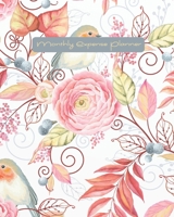 Monthly Expense Planner: Floral Cover Family Budget Planner Organizer | Monthly Expense Tracker | Monthly Bill Organizer Tracker, size 8x10 Inches 146 ... Family Budget Tracker Organizer Series) 1698631839 Book Cover