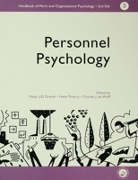 A Handbook of Work and Organizational Psychology: Volume 3: Personnel Psychology 0863775241 Book Cover