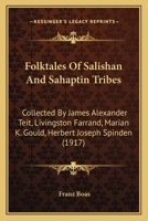 Folk-tales of Salishan and Sahaptin Tribes 1473302005 Book Cover