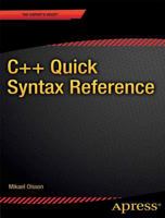 C++ Quick Syntax Reference 143026277X Book Cover