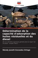 Détermination de la capacité d'adsorption des huiles résiduelles et du diesel 6203766992 Book Cover