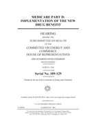 Medicare part D : implementation of the new drug benefit B084DG352S Book Cover