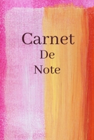 Carnet de Note: Carnet de note parfait pour organiser vos semaines -  planificateur -  Facile et Pratique - 90 Pages  15 X 22 cm (French Edition) 1658275438 Book Cover
