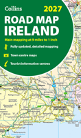 2027 Collins Road Map of Ireland: Folded map (Collins Road Atlas) 0008779066 Book Cover
