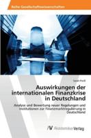Auswirkungen der internationalen Finanzkrise in Deutschland 3639457870 Book Cover