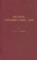 Private International Law 0837179297 Book Cover