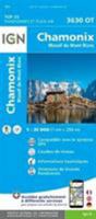 Chamonix - Massif du Mont Blanc 1:25 000 (IGN-Top25) (French Edition) 2758540088 Book Cover