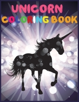 Unicorn coloring book: A amazing cute Coloring Book with Magical Unicorns for kids . B084DH57NF Book Cover