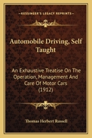 Automobile driving self-taught 0548873844 Book Cover