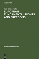 European Fundamental Rights and Freedoms (de Gruyter Textbook) 3899494466 Book Cover