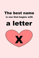 The best name is one that begins with a letter X 1651785147 Book Cover