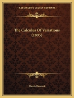 The Calculus Of Variations 1167038266 Book Cover