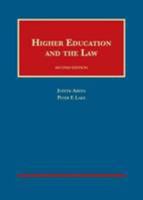 Higher Education and the Law 1599412837 Book Cover