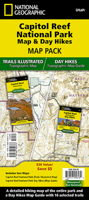 Capitol Reef Day Hikes and National Park [Map Pack Bundle] (National Geographic Trails Illustrated Map) 1566959772 Book Cover