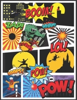 Crea i Tuoi Fumetti: album per disegnare Comico A4 100 pagine regalo per Sio adulti ragazzi e bambini B084DG32JX Book Cover