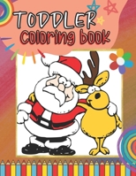 A winter themed Toddler coloring book: A simple coloring book perfect for toddlers and preschoolers B0BHR25W7D Book Cover