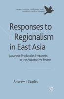 The Responses to Regionalism in East Asia: Japanese Production Networks in the Automotive Sector 1349354406 Book Cover