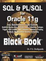 SQL and PL/SQL for Oracle 11g Black Book 8177229400 Book Cover