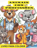 animais com profissões (Portuguese Edition) B0FN89NV7X Book Cover